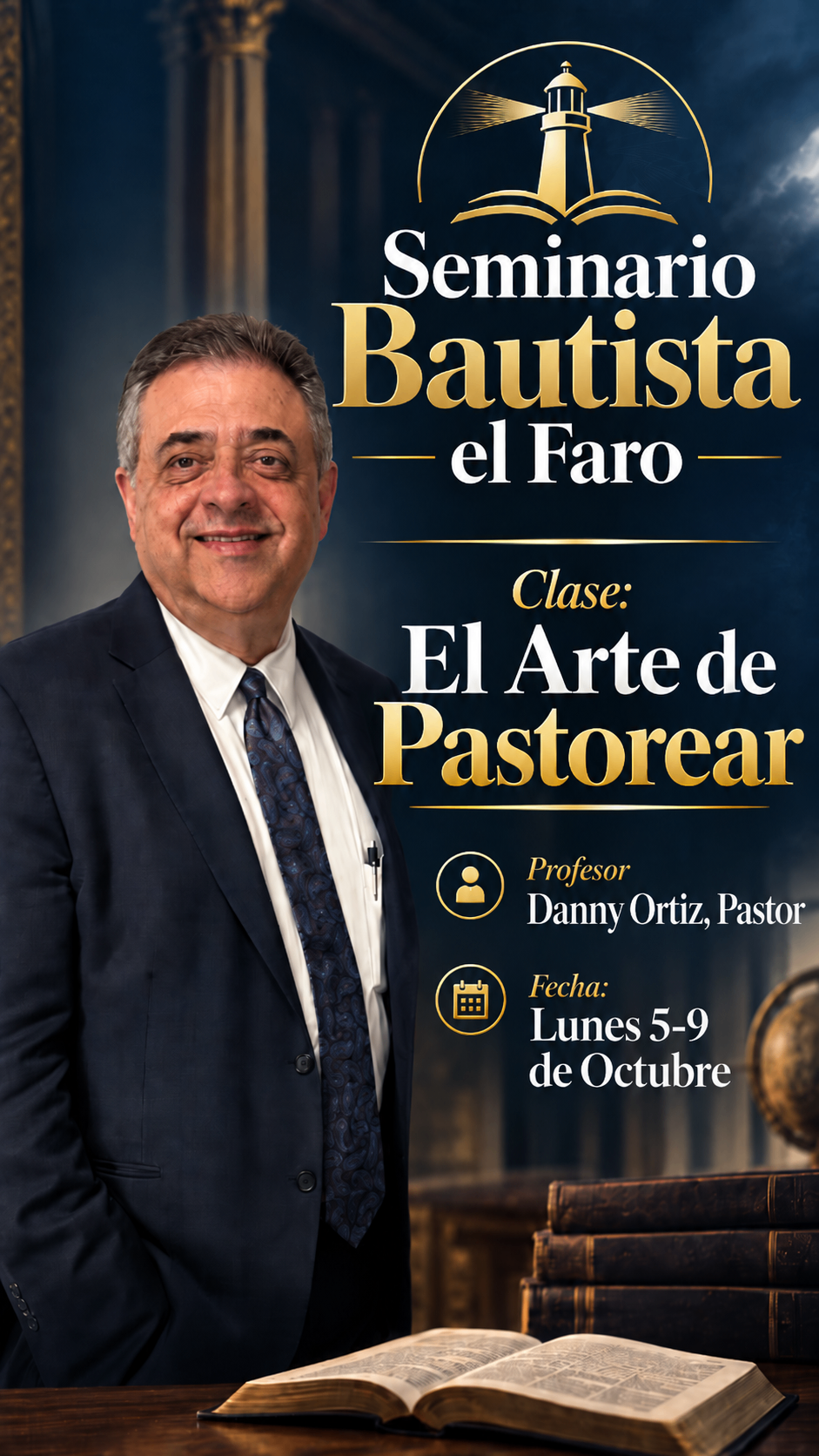 Afiche de Pastor Danny Ortiz