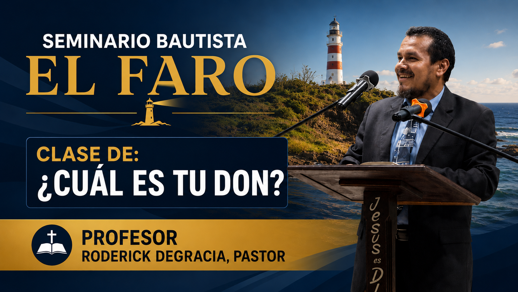 Afiche de Pastor Roderick Degracia
