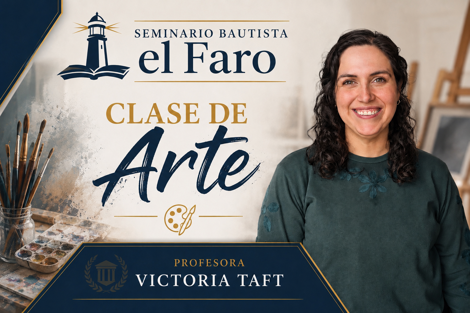 Afiche de Profesora Victoria Taft