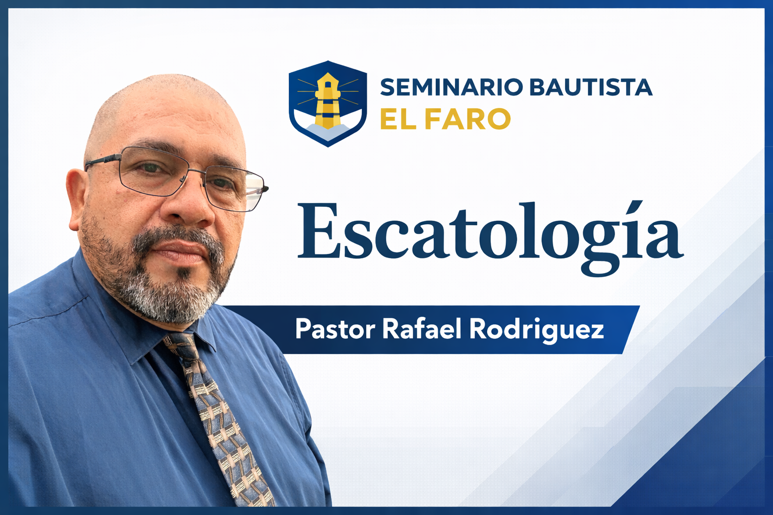 Afiche de Pastor Rafael Rodríguez